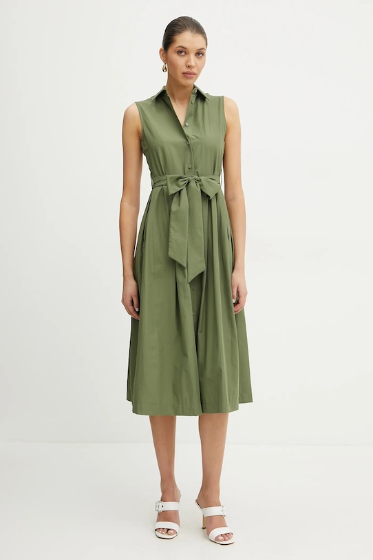 Haljina Silvian Heach PORDERO bez uzorka zelena GPP25450VE