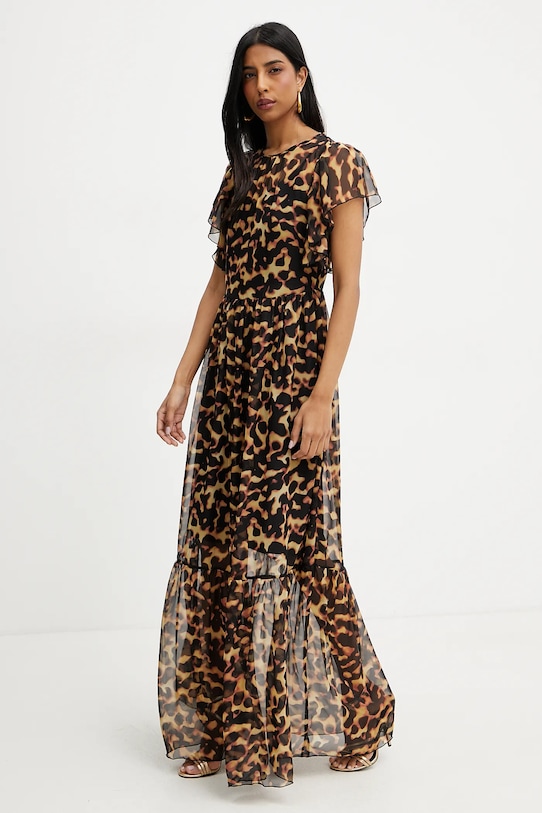 Silvian Heach rochie EGORV maxi negru GPP25366VE