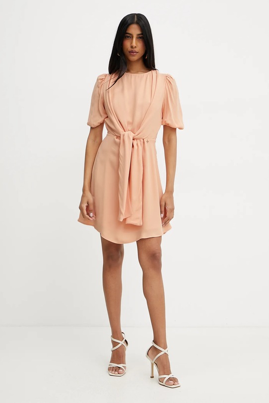 Silvian Heach rochie SAGHINI GPP25380VE portocaliu ZS25