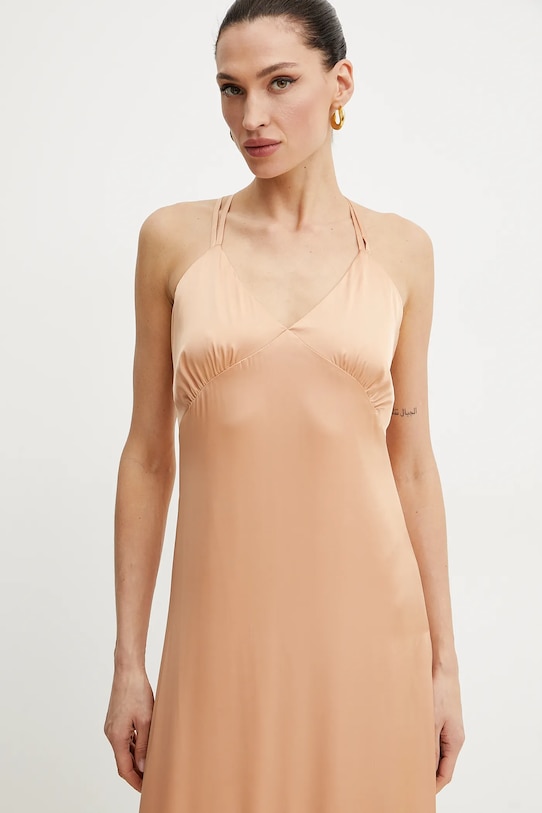 Silvian Heach rochie RASPOL portocaliu GPP25452VE