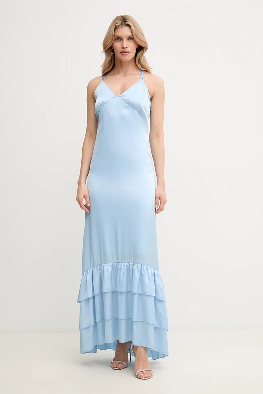 Silvian Heach rochie RASPOL maxi albastru GPP25452VE