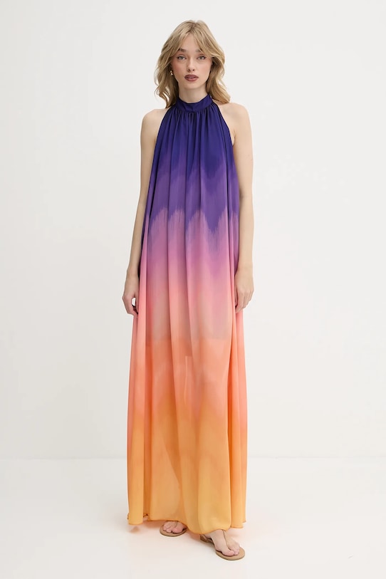 Silvian Heach sukienka URCHIM casual pomarańczowy CVP25058VE