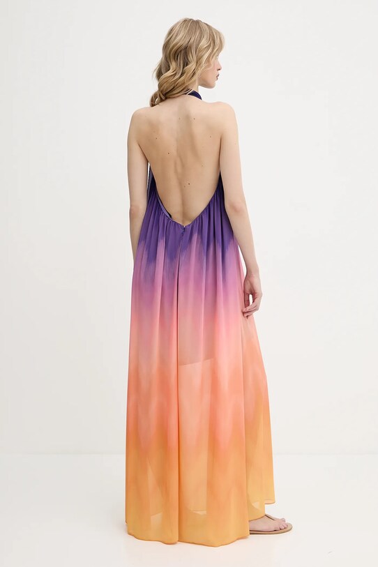 Odzież Silvian Heach sukienka URCHIM CVP25058VE pomarańczowy