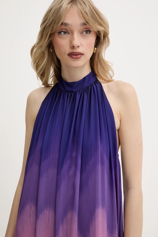 Silvian Heach sukienka URCHIM CVP25058VE pomarańczowy