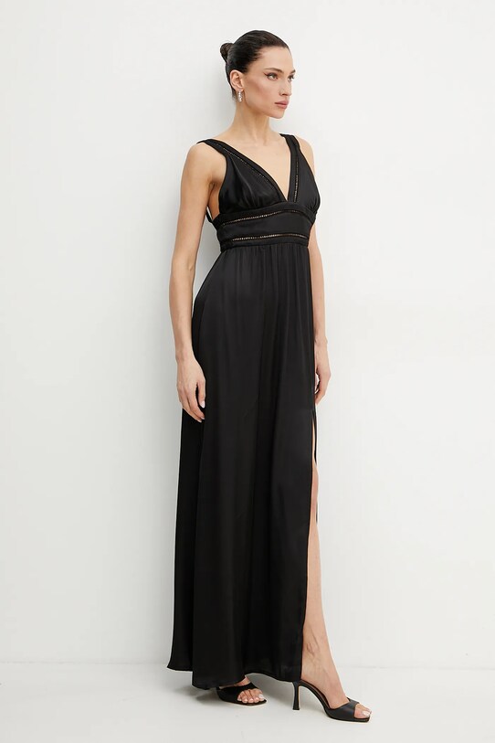 Silvian Heach rochie TAFLA CVP25110VE negru ZS25