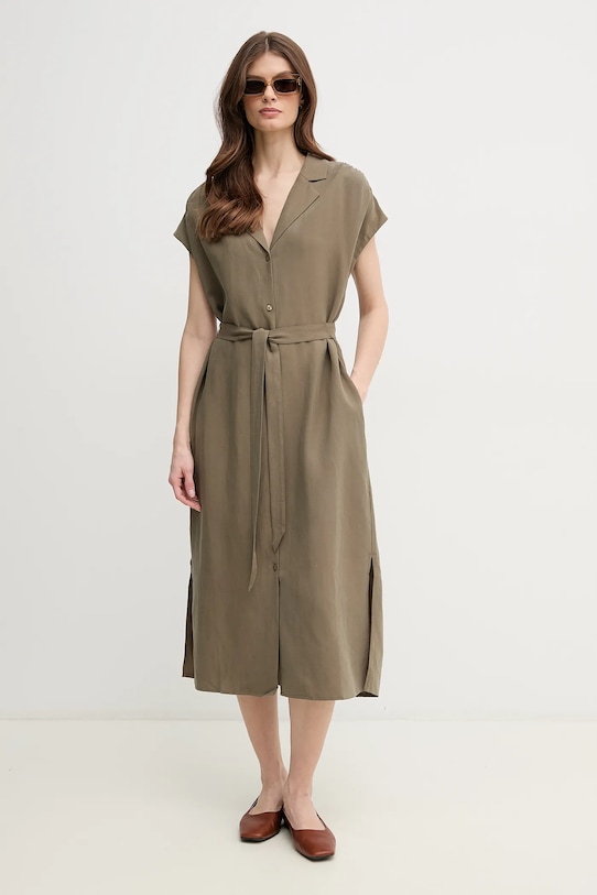 Mos Mosh rochie midi verde 169630