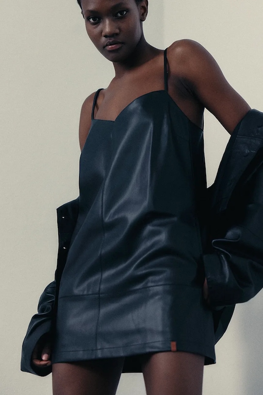 MUUV. sukienka ANAIS czarny sukienka.krotka.ANAIS