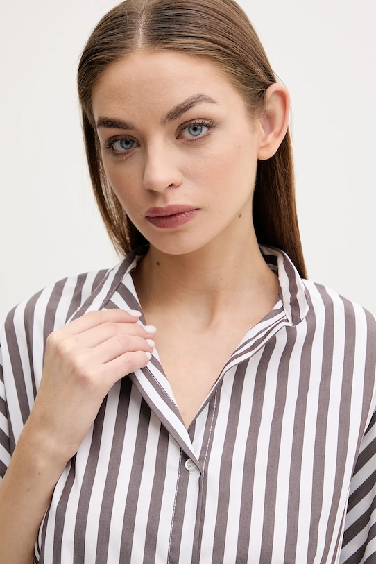 Šaty MUUV. hnědá short.dress.TUNIC