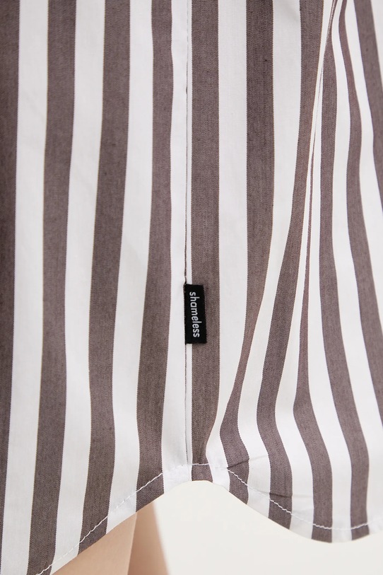 Šaty MUUV. short.dress.TUNIC hnědá