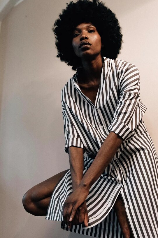 Сукня MUUV. long.dress.TUNIC коричневий ZW25