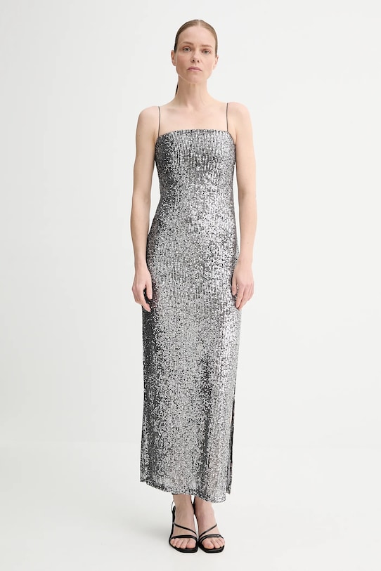 Alohas sukienka Elmi koktajl srebrny R100795