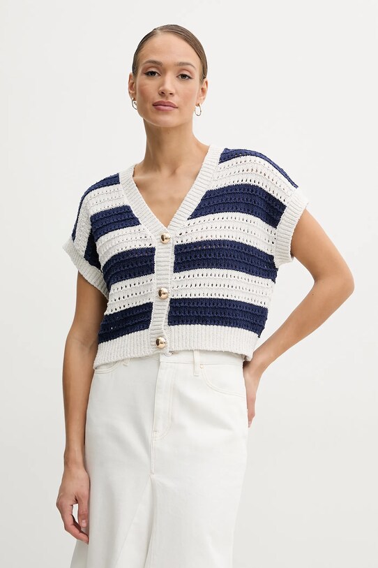 Silvian Heach cardigan OREMI fixat bleumarin GPP25023CD