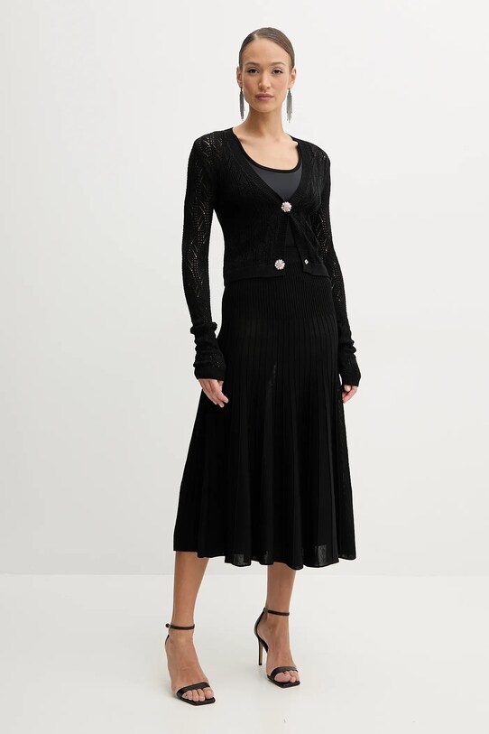 Silvian Heach pulóver ILCENI GPP25303CD fekete ZS25