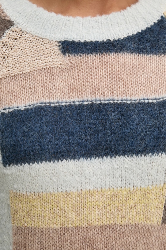 Sveter s prímesou vlny Mos Mosh 169460 modrá