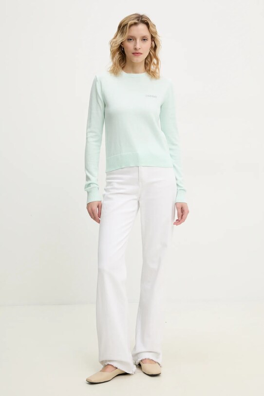 2NDDAY gyapjúkeverék pulóver Lance 2252340408 türkiz ZS25