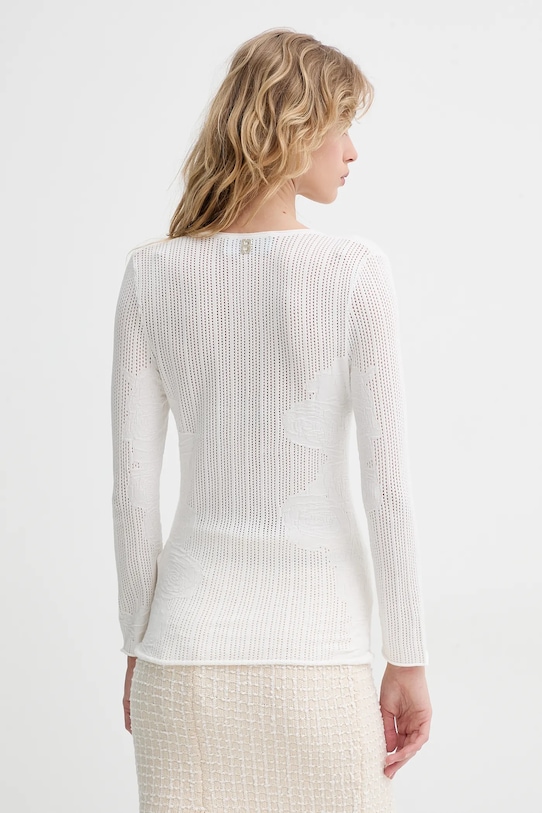 Ρούχα Πουλόβερ Blugirl Blumarine RA5011.MS99E λευκό
