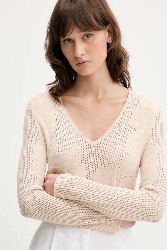 Одежда Свитер Blugirl Blumarine RA5011.MS99E бежевый