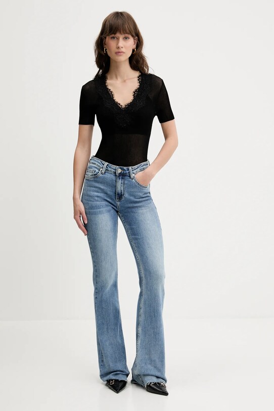 Blugirl Blumarine t-shirt RA5197.MA30M czarny ZS25