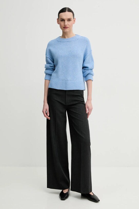 Day Birger et Mikkelsen maglione in lana Ulrikke DAY65243766 blu ZS25