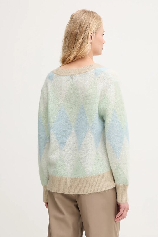 Odzież Mos Mosh sweter z domieszką wełny 150750 zielony