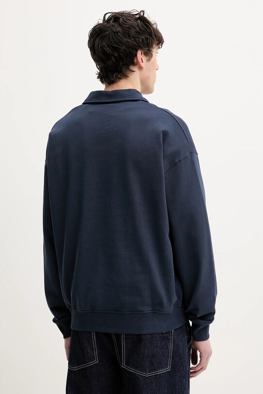 Abbigliamento Solid felpa in cotone OWNEY 21108517.194010 blu navy
