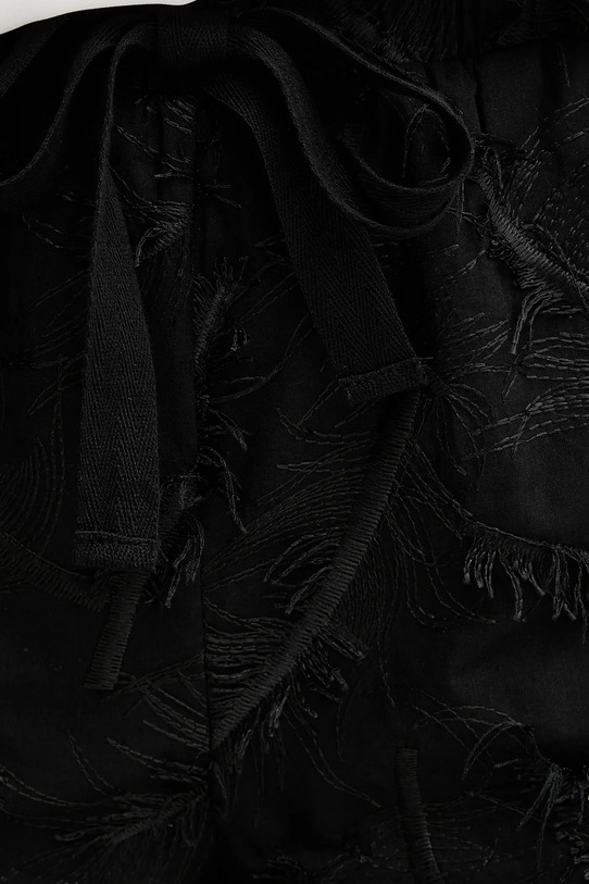 Silvian Heach pantaloni scurți din bumbac CLESTI GPP25334SH negru