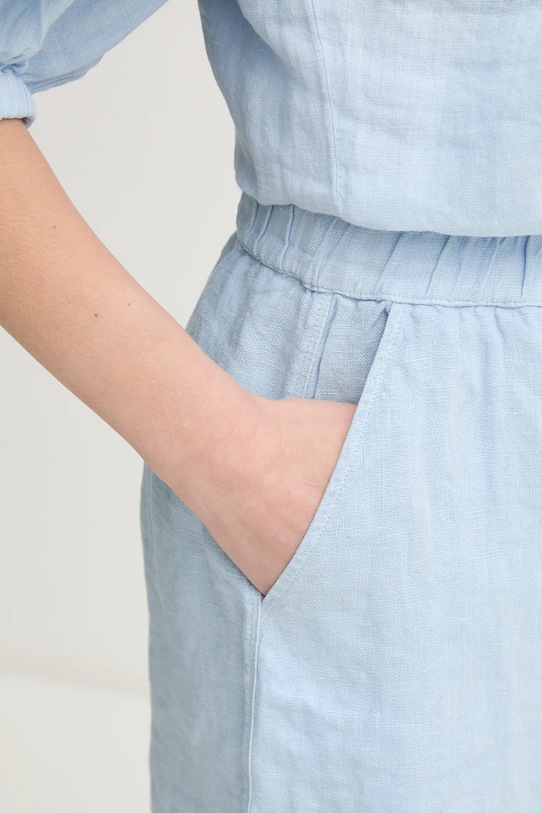 Mos Mosh pantaloni scurți din in 168480 albastru