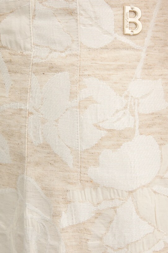 Šortky s prímesou ľanu Blugirl Blumarine béžová RA5128.T2942