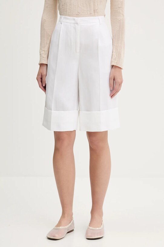 Шорты Blugirl Blumarine ткань белый RA5181.T8823