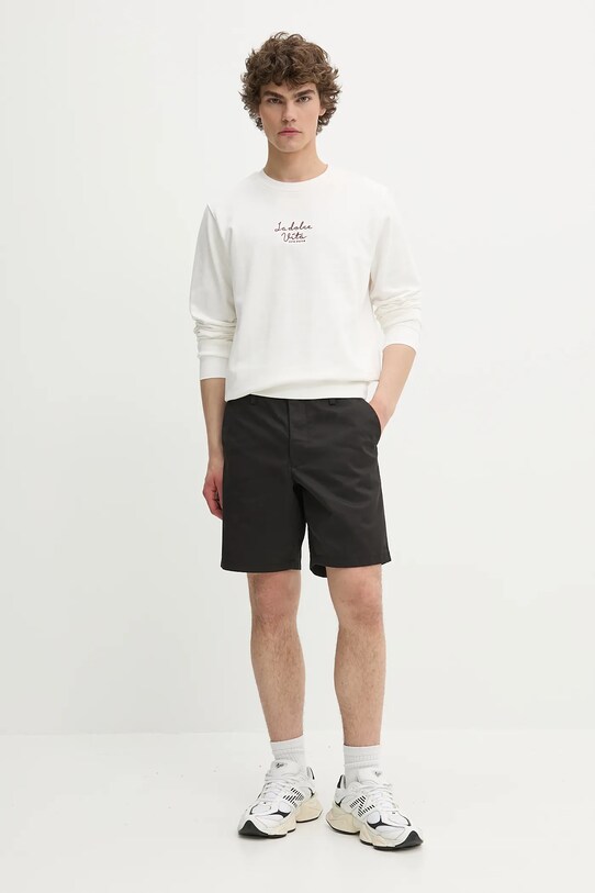 Solid pantaloni scurți ALANN 21107653.194008 negru ZS25