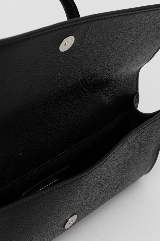 Silvian Heach geantă de piele KARIT RCP25079BO negru