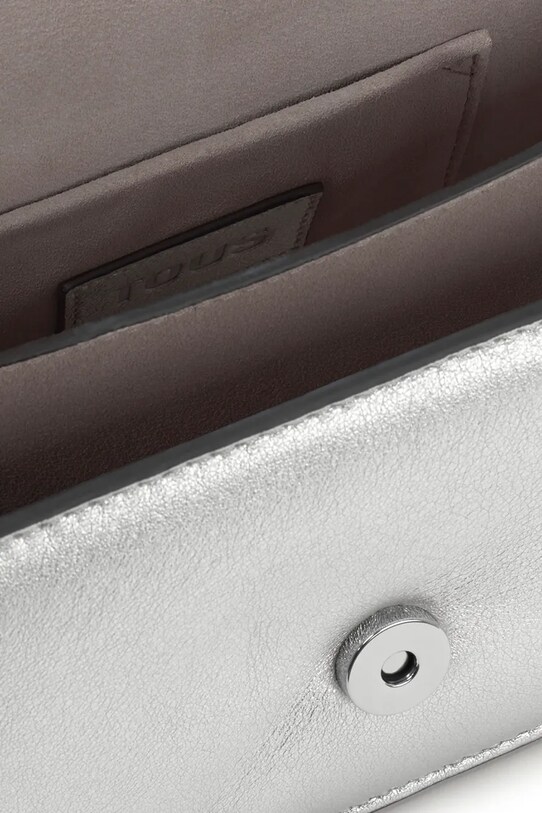 Accesorii Tous geantă de piele AUDREE 2002203055 argintiu