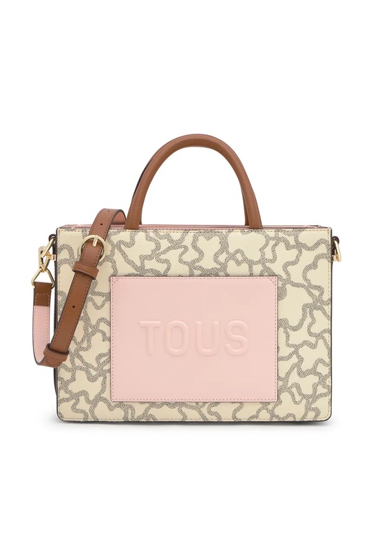 Kabelka Tous KAOS ICON textilní béžová 2002188201