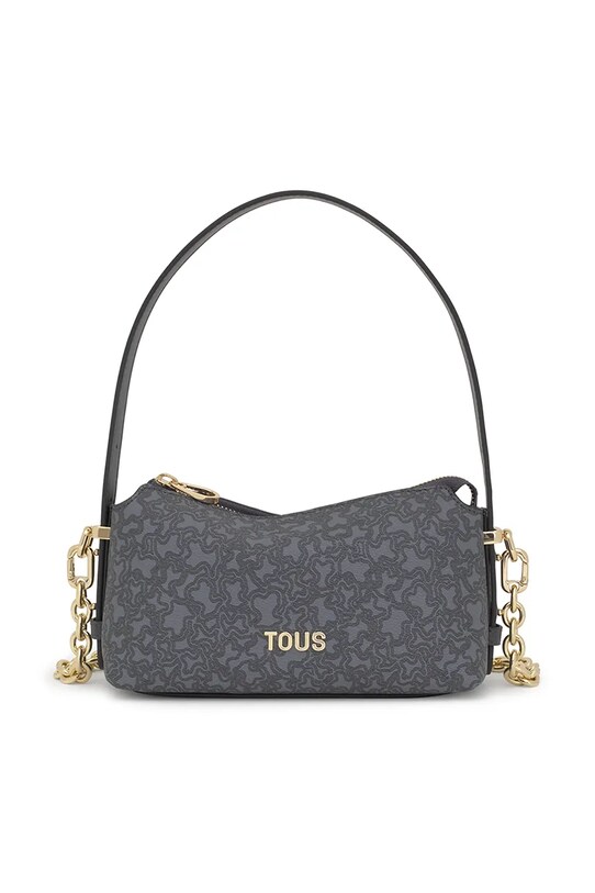Kabelka Tous KAOS MINI LINES imitácia kože sivá 2002184048