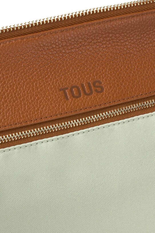 Accesorii Tous geantă de piele BUCKLES 2002189243 maro
