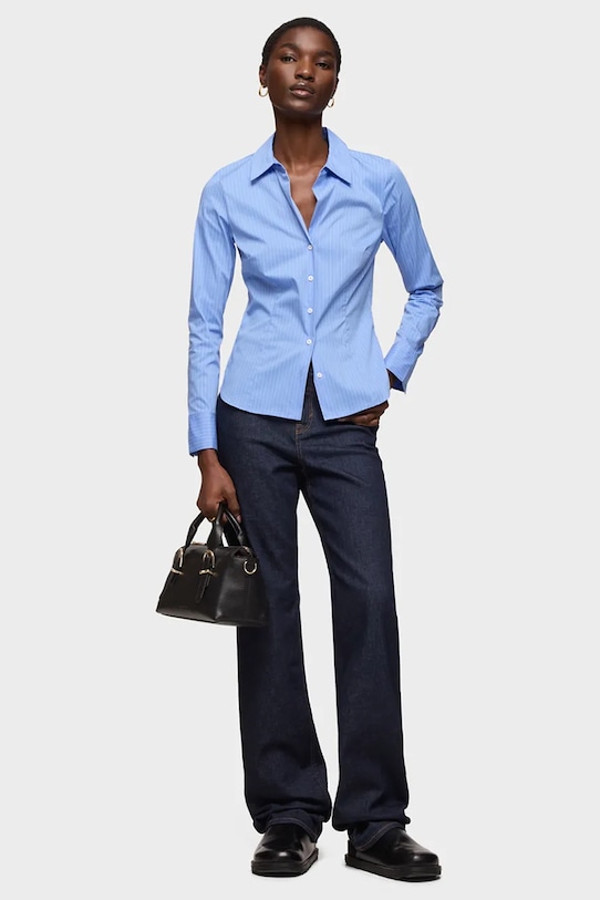 Kožená kabelka Tous BUCKLES 2002189251 černá