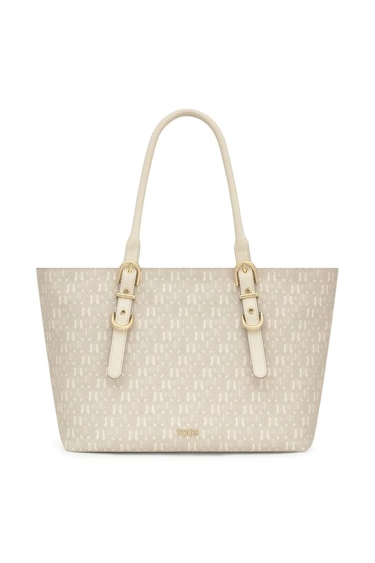 Tous borsetta BUCKLES SILHOUETTE stampa all-over beige 2002201901