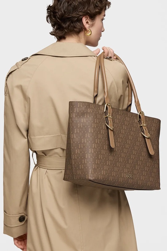 Tous geantă BUCKLES SILHOUETTE 2002201943 bej