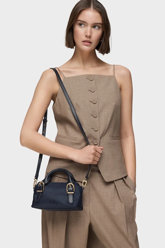 Tous torebka BUCKLES SOFT 2002207333 granatowy