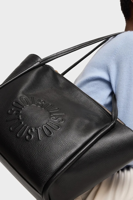 Tous poseta de piele MIRANDA negru 2002200251