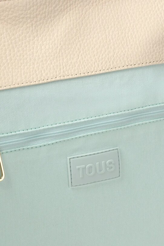 Accesorii Tous poseta de piele MIRANDA 2002200201 bej