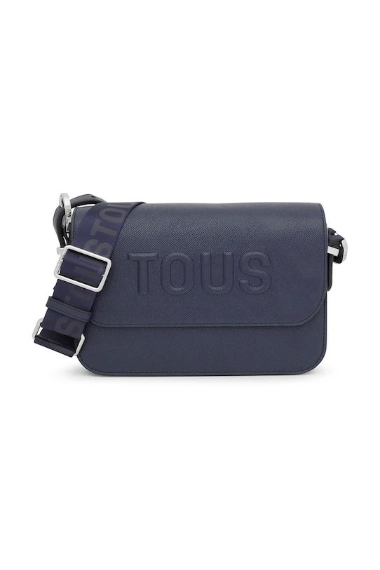 Τσάντα Tous BRENDA απομίμηση λείου δέρματος σκούρο μπλε 2002106533