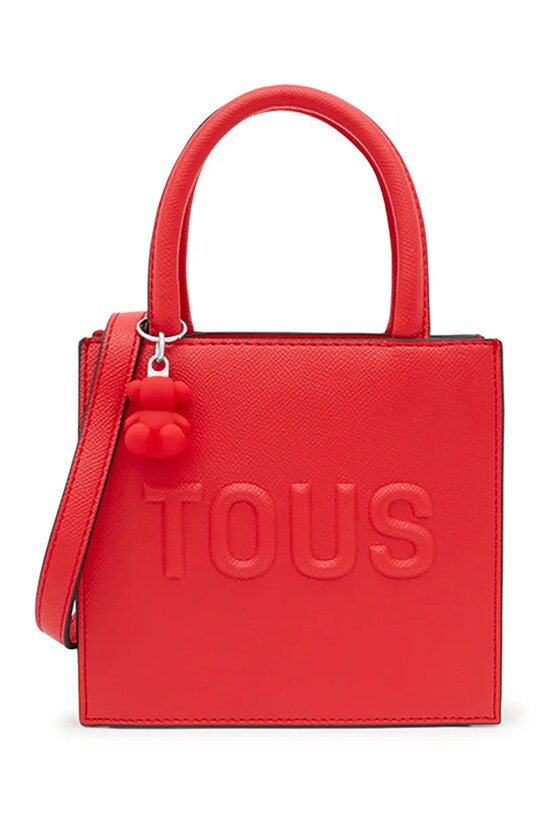 Kabelka Tous BRENDA imitácia kože červená 2002106617