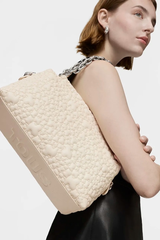 Сумочка Tous JANE PUFFY BEAR 2002132302 бежевый