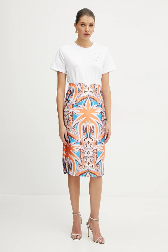 Silvian Heach t-shirt ATIVRA GPP25432TS biały ZS25