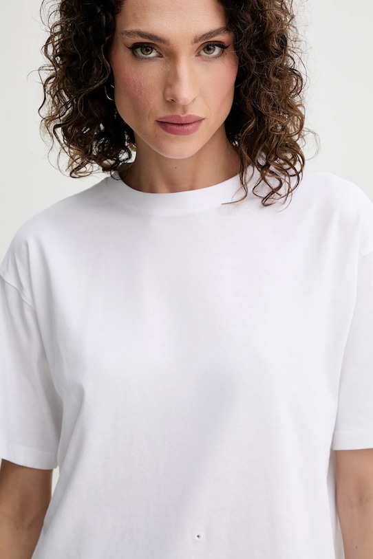 Хлопковая футболка Silvian Heach SILKE белый GPP25097TS