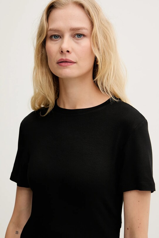 Îmbrăcăminte Silvian Heach tricou SIEGI GPP25092TS negru