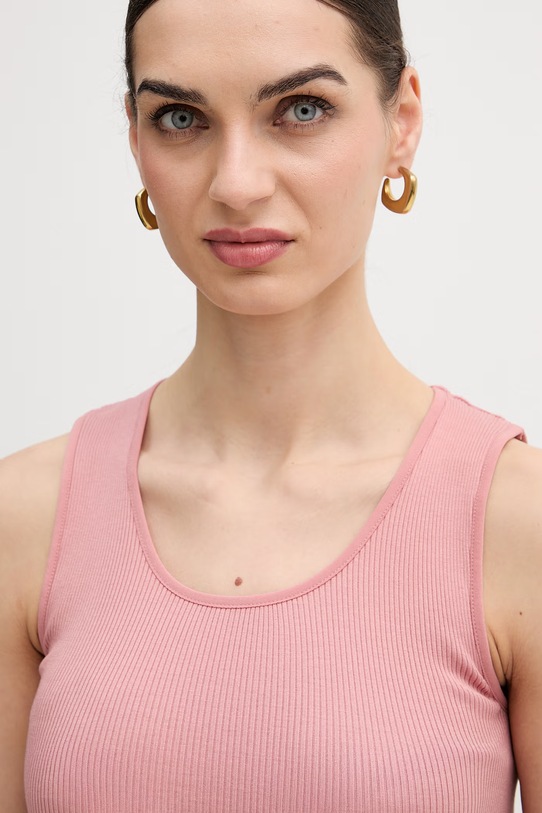 Τοπ από συνδιασμό μεταξιού Mos Mosh ροζ 168310