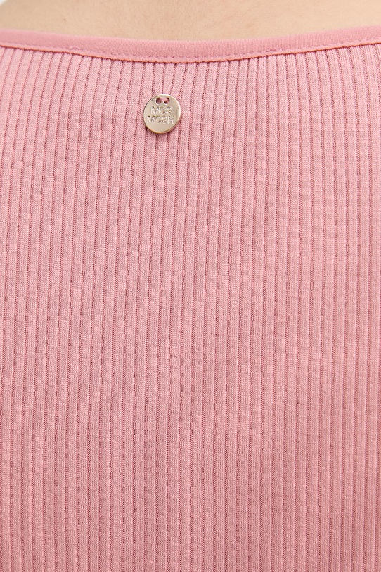 Τοπ από συνδιασμό μεταξιού Mos Mosh 168310 ροζ