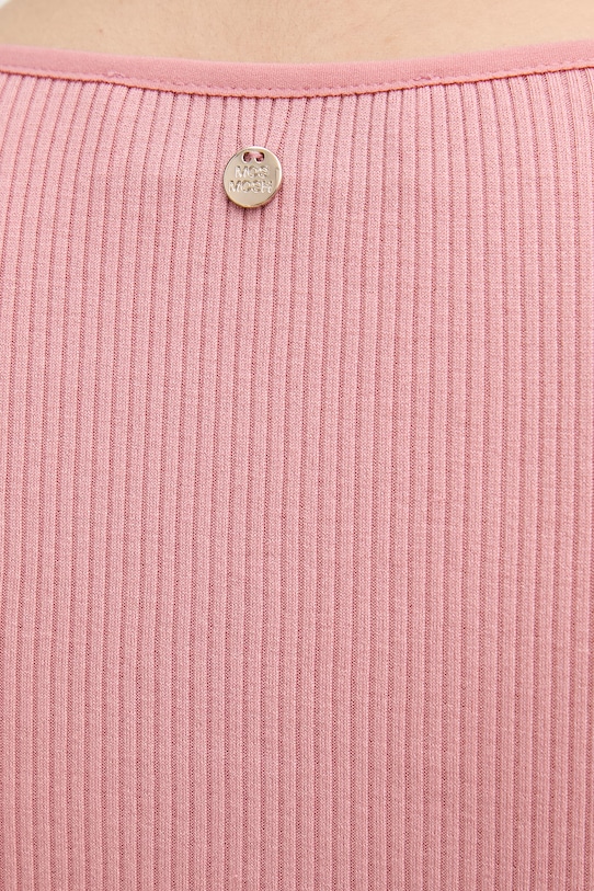 Τοπ από συνδιασμό μεταξιού Mos Mosh 168310 ροζ